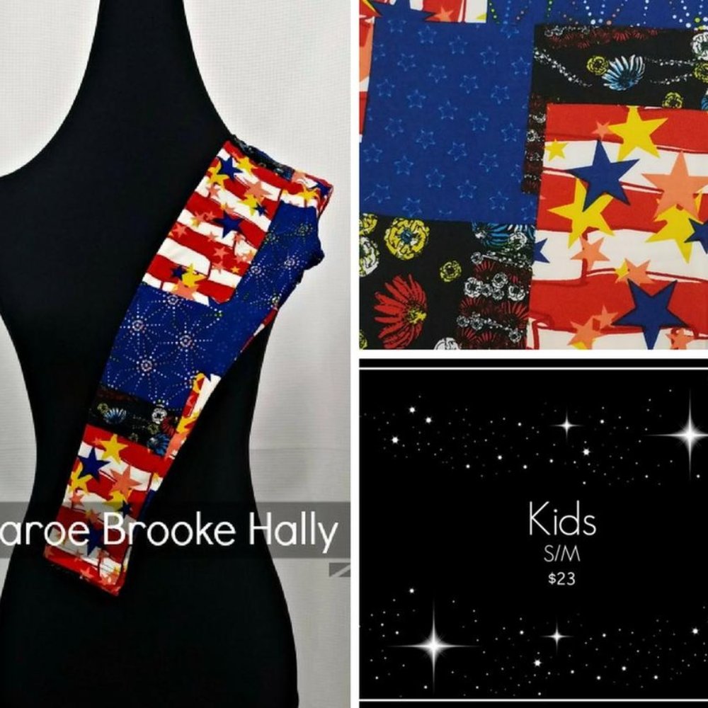 LuLaRoe S/M Kids Leggings